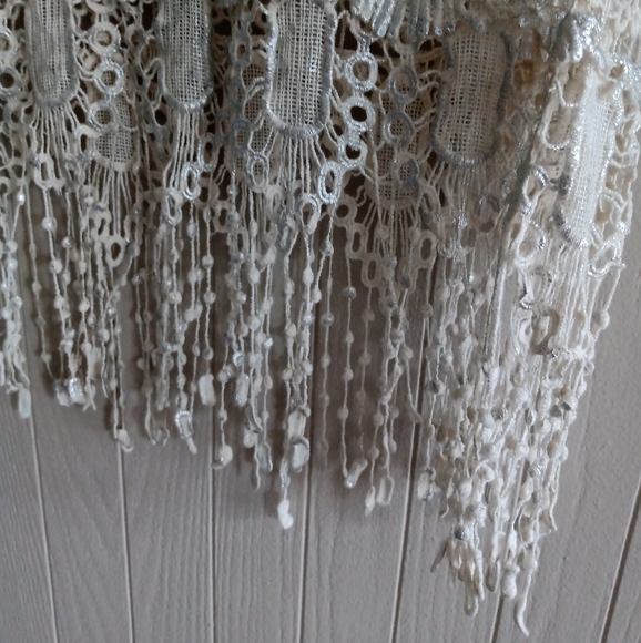 Bar III Crochet Boho Blouse - Picture 4 of 4